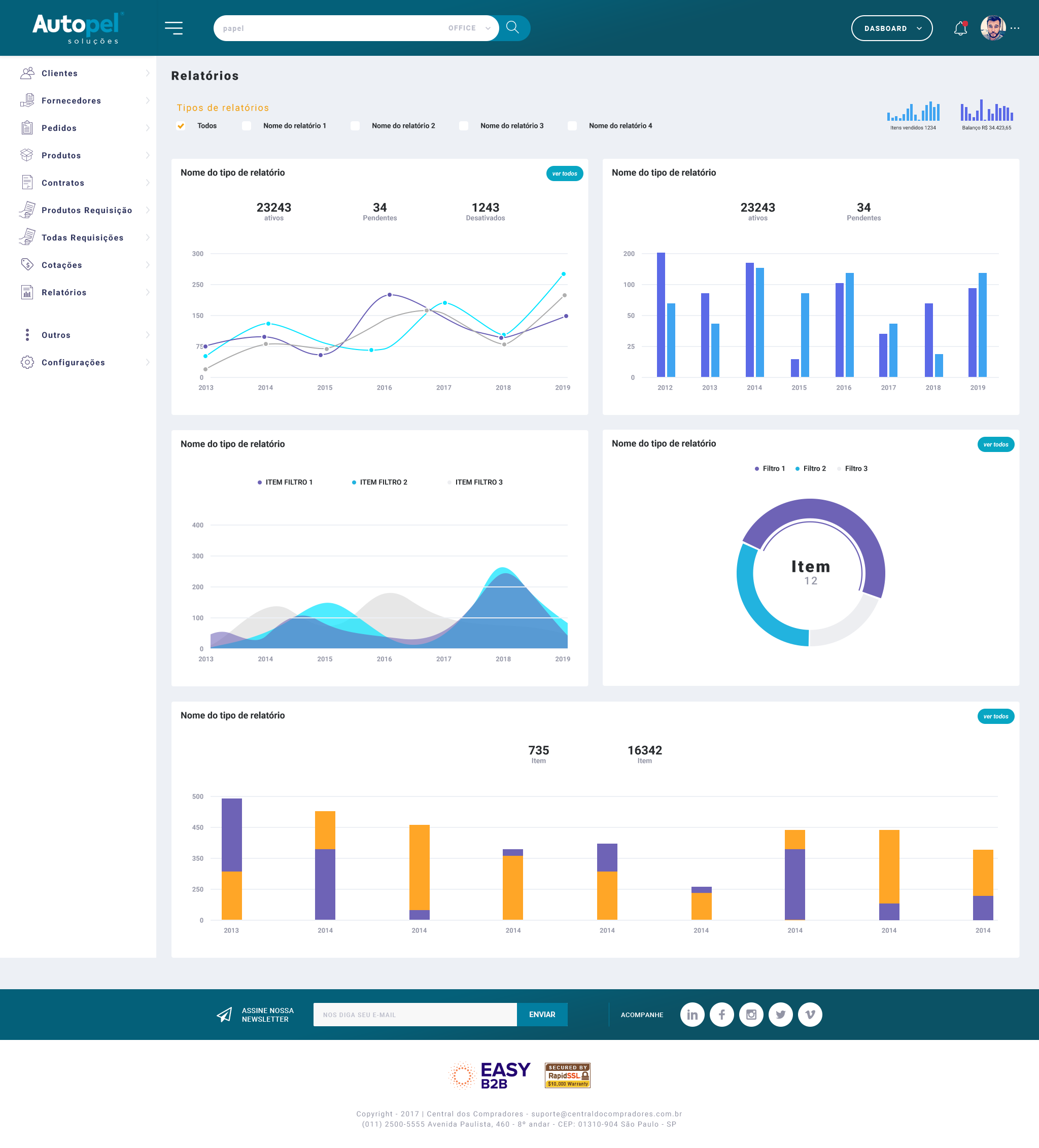 screenshot of Easy B2B